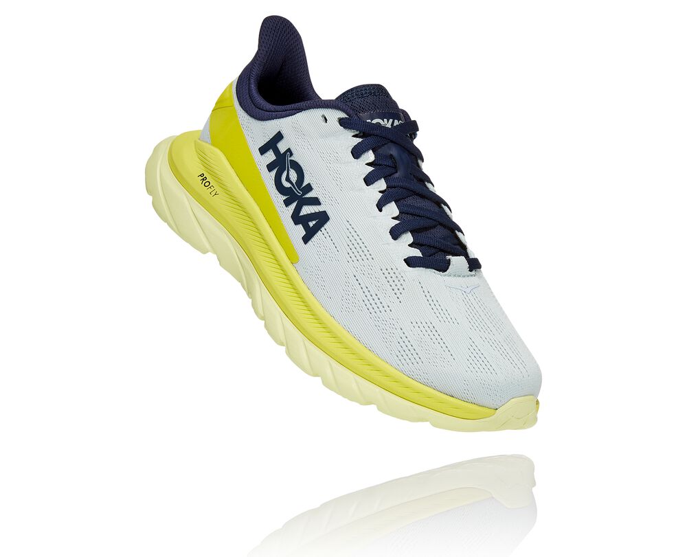 Hoka One One Mach 4 Löparskor Dam Beige/Gula - SE-1386072